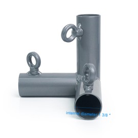 Aoneky 1 3/8" Baseball Batting Cage Frame Corner Kit - Fits 1" EMTs - Connectors for 35ft Cage