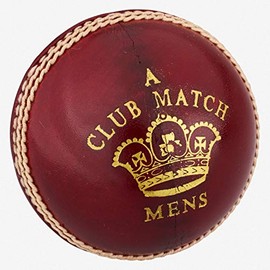 Readers Club Match 'A' Cricket Ball 5.5oz, Red, Mens