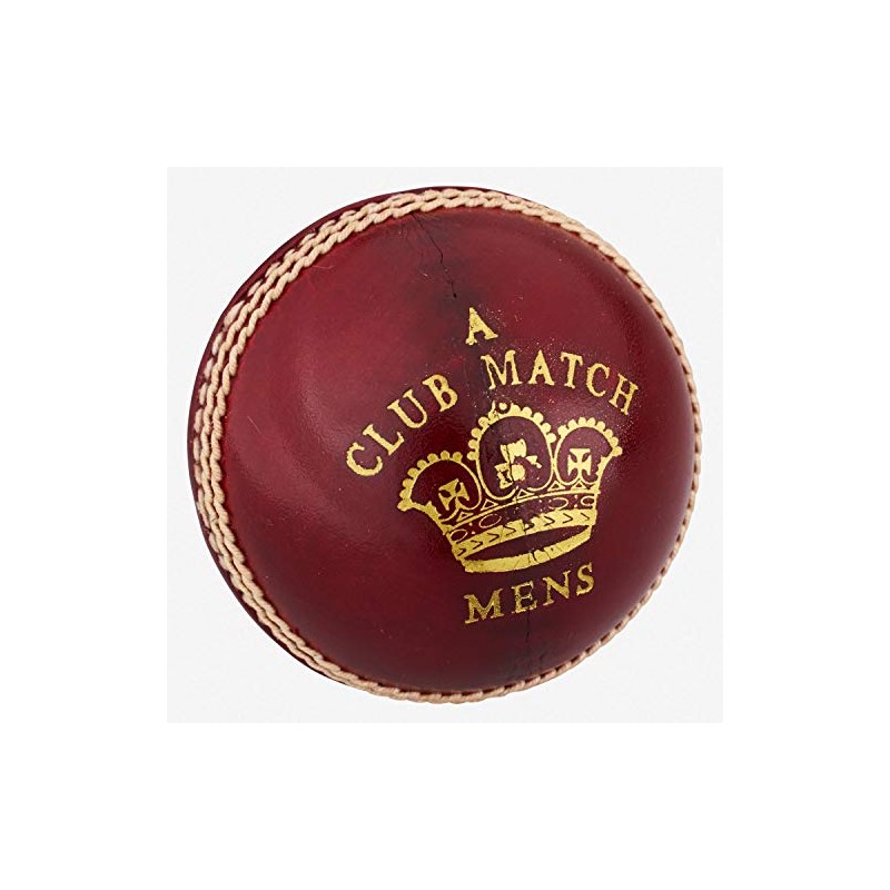 Readers Club Match 'A' Cricket Ball 5.5oz, Red, Mens