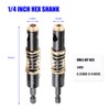 Door Hinge Drill Bit, Self-Centering Hinge Drill Bit Set 2pcs,