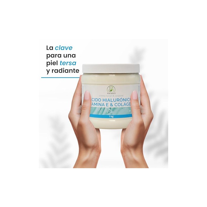 Productos Mart México Crema De Colágeno, Vitamina E Ácido Hialuronico