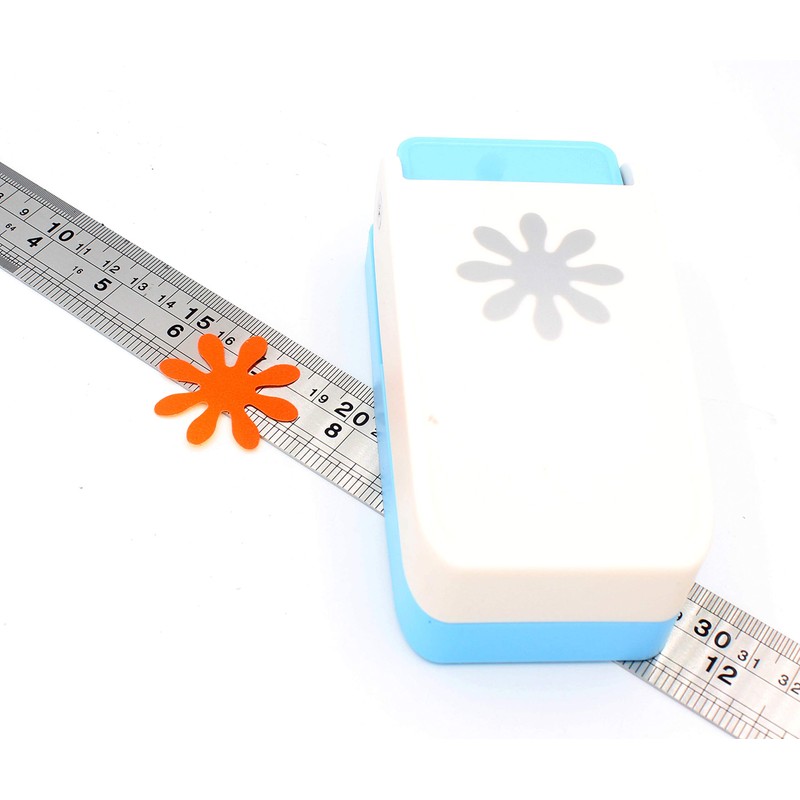 Kucaa Handmade Punch for Scrapbooking 38mm Size Craft Lever Punch