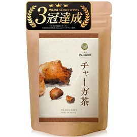 Ocha no Daifukuen Chaga Tea Additive-Free Tea Bags, Caffeine-free, 30 Packets (Chaga, 0.8 oz (2 g) x 30 Packets, Choose Your Health Tea