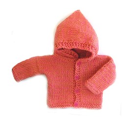 KSS Copper Unisex Hooded Baby Sweater/Jacket ((Preemie up to 9 Months) SW-885, 696,923 and 907) (S/3months)