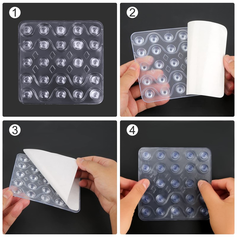 Spike Stomp Pad, Clear Anti-Slip Snowboard Stomp Pads Mat Snowboard