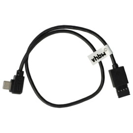 vhbw Control Cable Compatible with Sony A7R IV, A7III, A7RIII, A7C to DJI Ronin Gimbal - 35cm