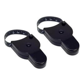 Tape Measure Body Retractable| Measuring 60inch (150cm) Push-Button Retract And Lock Pin System| Portable Design Measurement Tape For Arm,Thigh,Chest,Waist, Hips & More Can Be Measured.(Black)