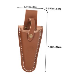 SEWACC 2pcs Scissor Cover for Pruner Durable Protective Pouch Holders for Gardening Home Repair and Mechanical Processing Lightweight Easy to Carry