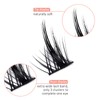 MLEN DIARY Individual Eyelashes, Pack of 246 Lash Clusters Eyelash