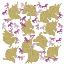 Beistle Unicorn Deluxe Sparkle Confetti