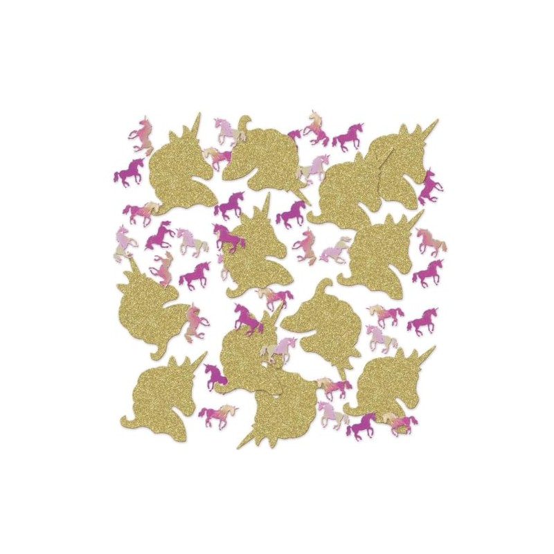 Beistle Unicorn Deluxe Sparkle Confetti