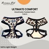 Parisian Pet Freedom Dog Harness, Leopard, S