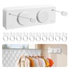 Retractable Clothesline Indoor, Non-Sagging Outdoor Clothes Line Retracting, 16.7 Ft