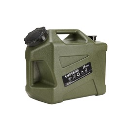 wopenairs Water Container Water Jug with Spigot with (3.2-5) Gallons Portable No Leakage for Camping,Vehicle, Car, Hiking, Hurricane Supplies RV (Green, 5Gallons)