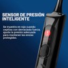 Cepillo de dientes eléctrico con sensor de presión, negro