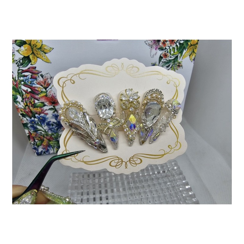 ⚜️ Princess handmade nail tips ✨ - Short Oval /