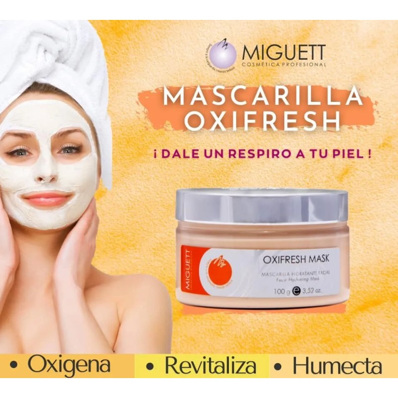 Mascarilla Facial Oxifresh 100g Miguett
