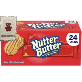 Nutter Butter Peanut Butter Sandwich Cookies, 24 pk.- Mae Mae's Marketing, LLC Bundle