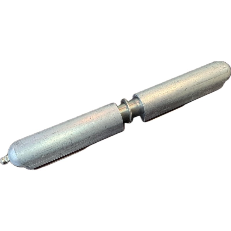 8 INCH Aluminum Bullet Hinge, Weld On with Zerk (Grease