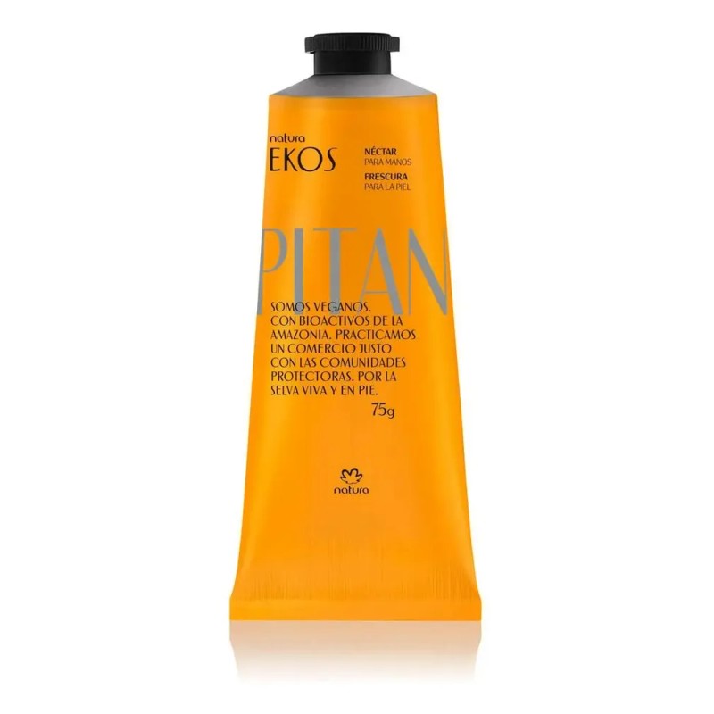Crema Para Manos Hidratante Néctar Natura Ekos Pitanga De 75