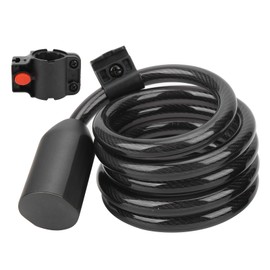 Steel Rope Fingerprint Lock for Bike Motorcycle Outdoor Waterproof Hydraulic Resistance Thickened Cable