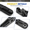 SYudwen Rear Windshield Wiper Arm Blade Set, Compatible with Hyundai
