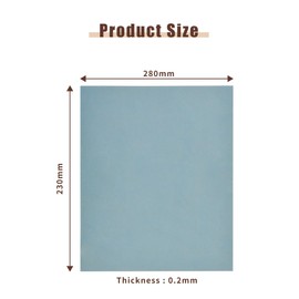 230x280mm Waterproof Sandpaper 1500/2000/3000/5000 Grit for Cars Metals Walls Wood Furniture(16Pcs)