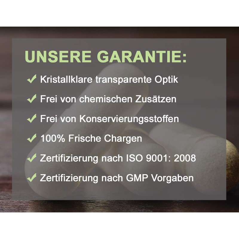 Vivameo 2000 Empty Capsules Hard Gelatine HGK Size 1 Transparent