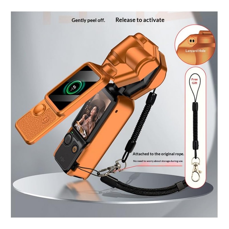 DJI Osmo Pocket 4 Protective Case Set Full Coverage with