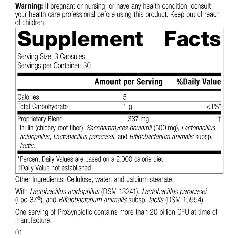 Standard Process ProSynbiotic - Whole Food Bowel, Immune Support, Digestion