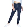 American Apparel Women's Cotton Spandex Jersey Legging, Navy, X-Small