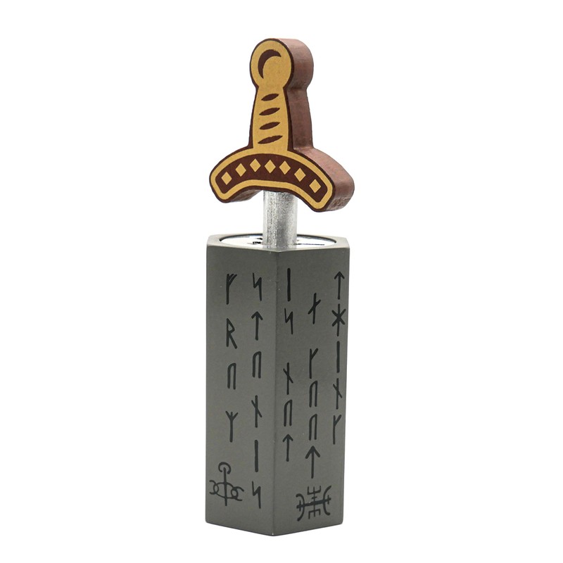 Project Genius True Genius - Sword and Stone Brainteaser Puzzle,