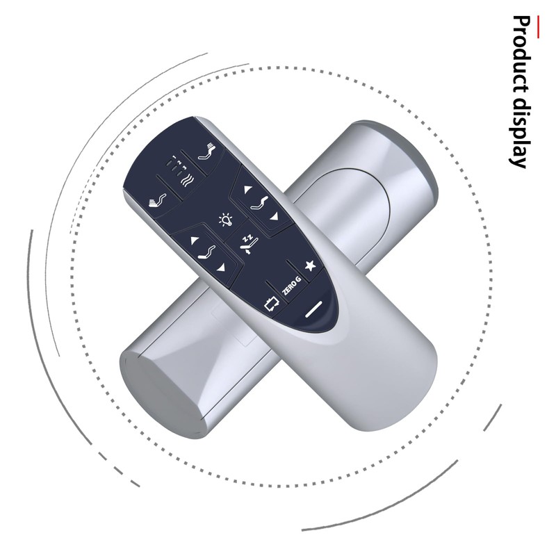 HZIME Replace RF502A RF358A Remote Control for Extend Adjustable Bed