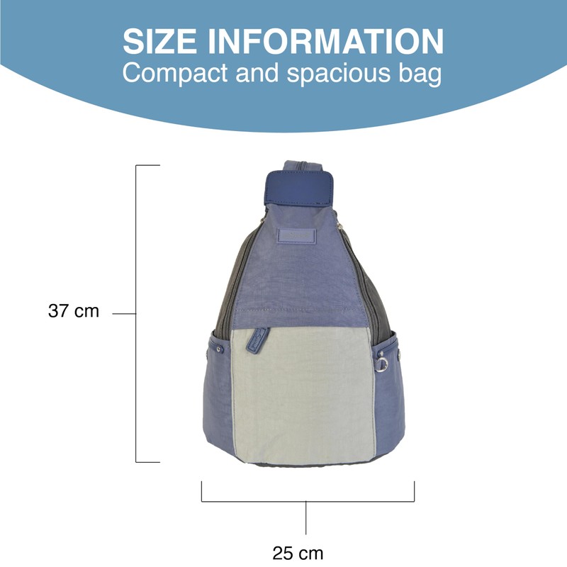 Spirit - Nylon Waterproof Backpack - Lightweight Rucksack with Multiple