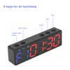 Gym Timer Portable Workout Interval Timer Fitness Clock Large Digital