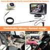 Rohent Beige Baby Car Camera - 1080P HD, 360° Adjustable,
