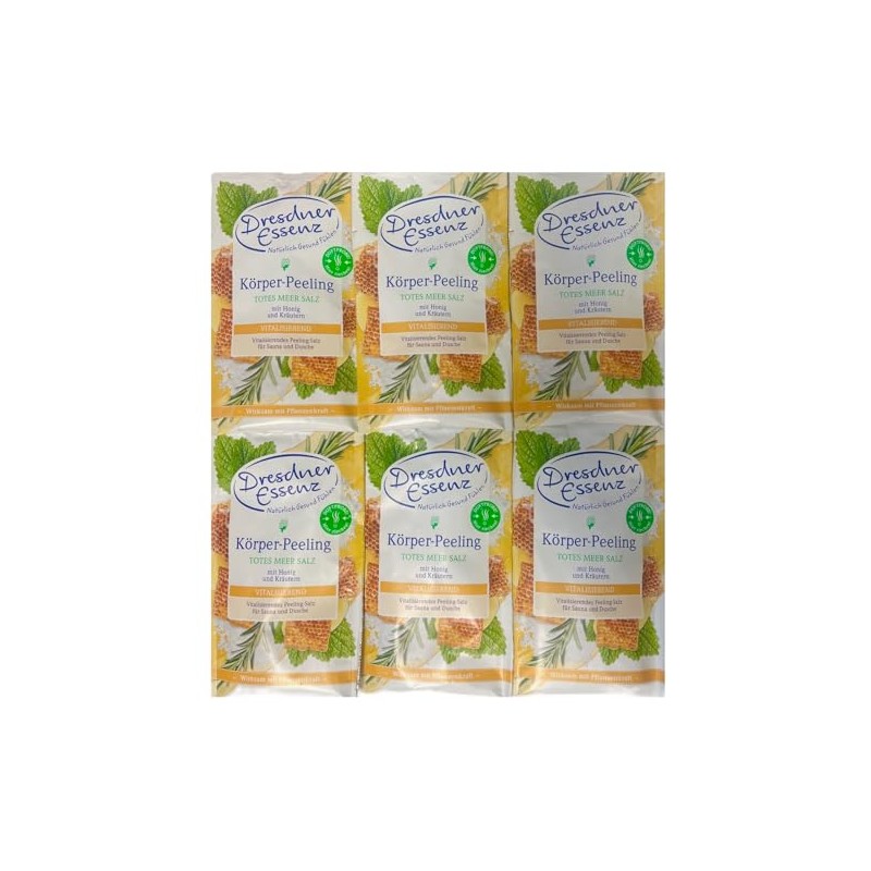 Dresdner Essenz Dead Sea Salt Peeling Honey / Herbs 6