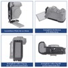 FOTGA Vertical Quick Release Plate L Bracket for Canon EOS