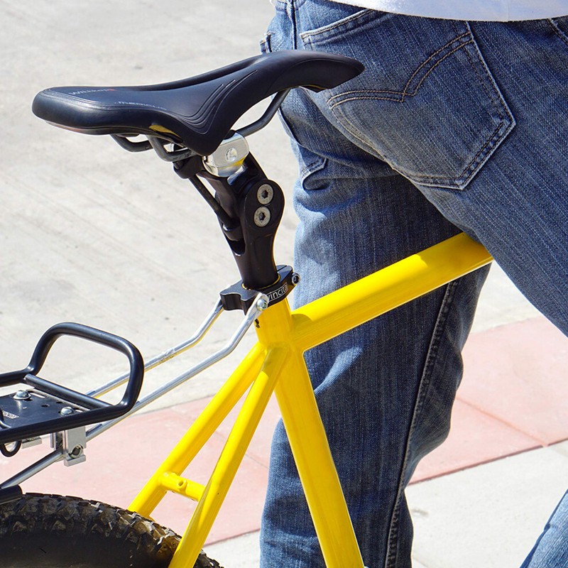 Vincita Rack Mount Seatpost Clamp - for Bike Without Rear