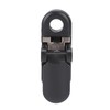 20pcs Hearing Aid Lanyard Clip Black ABS Clip Replacement Accessory