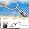 AggFencer T316 Stainless Steel Cable for Decking Railings, 500FT 1/8"