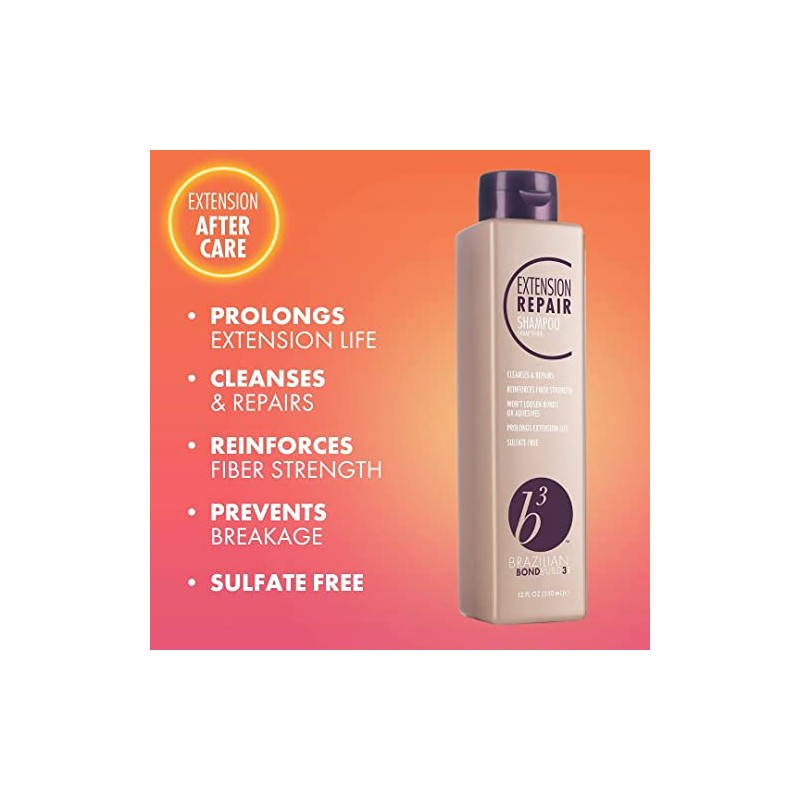 B3 Brazilian Bondbuilder Extension Shampoo/Conditioner/Refresh Trio Pack, 15 fl. oz.