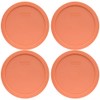 Pyrex 7402-PC Bahama Sunset Plastic Food Storage Replacement Lids -