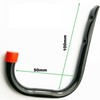Orbitron 2pcs Heavy Duty Storage Hooks Wall Mounted Brackets Tool