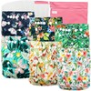 Leekalos Cloth Diapers Reusable for Boys and Girls, Baby Diaper