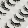 Vivis False Eyelashes 7 Pairs Lashes 3D Faux Mink Long