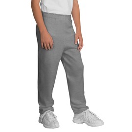 Port & Company - Youth Core Fleece Sweatpant M Athletic Heather