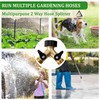 Heavy Duty 2 Way Hose Splitter (Premium Brass for Superior
