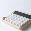 Desktop Calculator Mechanical Switch Calculator Anti-slip 12 Digits Large LCD