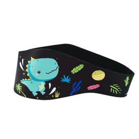 WUSJCOF Schwimm-Stirnband, Schwimm-Ohrenschutz, Schwimm Ear Band, Haar-Schutz, hält die Ohrstöpsel im Ohr, für Kinder & Erwachsene, Damen und Herren, Kleinkinder(Schwarz)